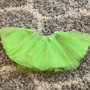 Gymboree tutu lime green 6-12 months